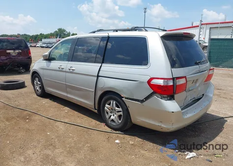 2005 Honda Odyssey Ex-L from USA, damaged, VIN 5FNRL38745B121267